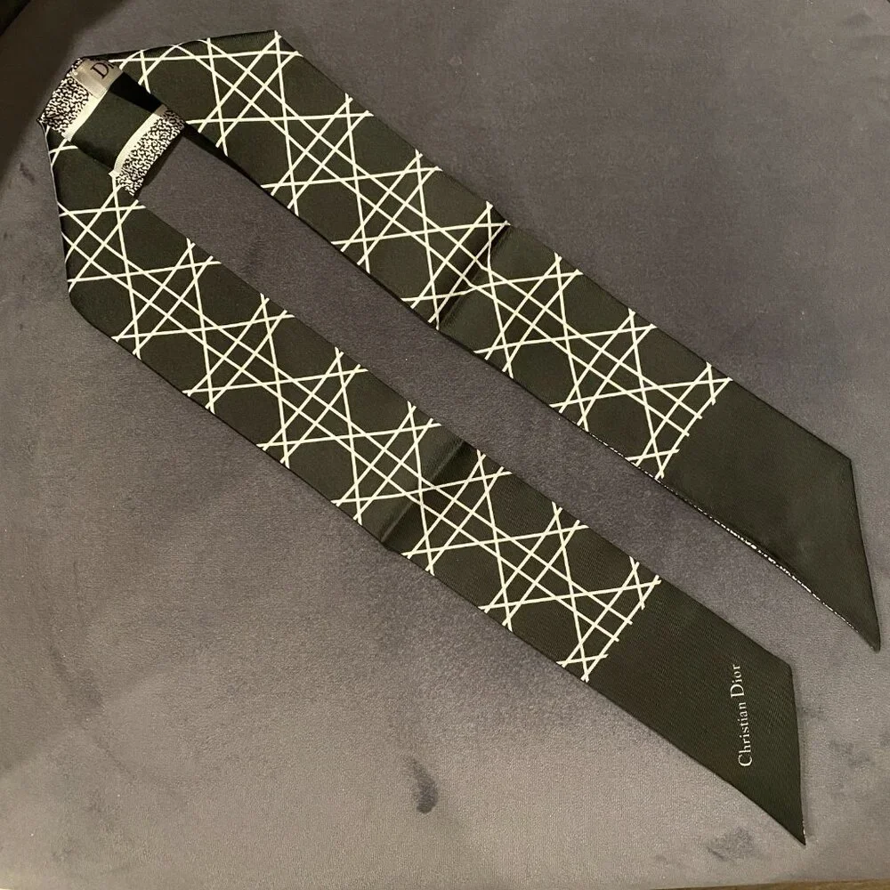 Dior Cannage Mitzah Scarf